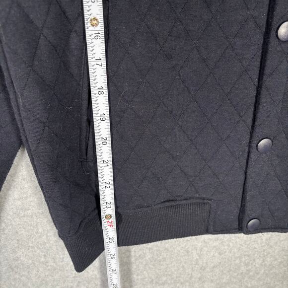 Sovereign Code Jacket Mens Medium Navy Princeton Quilted Bomber Varsity Jersey** - Picture 5 of 10